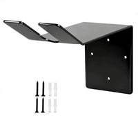Wall-Mounted Ice Auger Storage Bracket for Winter Fishing