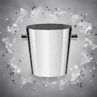 Champagne Ice Bucket Easy to Clean Champagne Chiller Bucket Food Grade Stainless Steel Beverage Tub for Bar