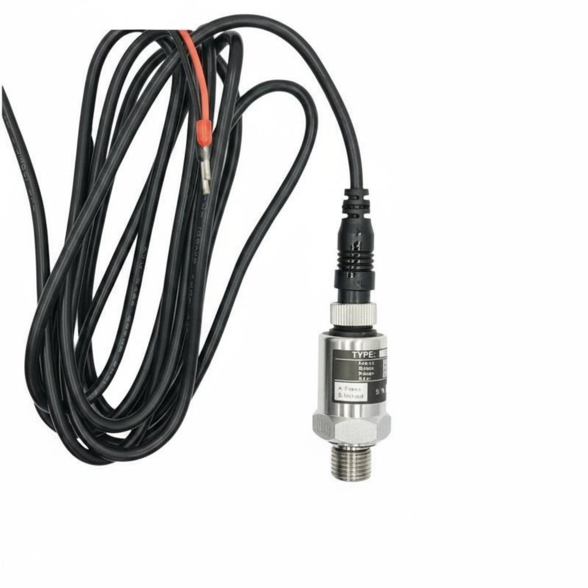 Pressure Transducer with Cable Wired Pressure Transducer Reliable for Air Compressors