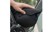 Universal Electric Bike Motor Cover Adjustable Electric Bike Motor Cover Padded Accessory Scratch-Resistant for Commuters
