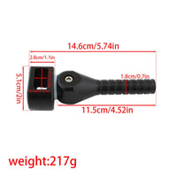 Auxiliary Lift Arm Aluminum Alloy Motorcycle Lift Lever Easy to Install Assist Bar