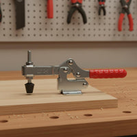 Sturdy Construction Quick Release Toggle Clamp Non-Slip Grip Quick Release Jig Clamp Rust Resistant Workshop Tool for Woodworkers, Machinists, Welders, Jigs and Fixtures, Metalworking, Assembly Lines