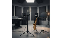 Secure Hold Saxophone Mic Holder Versatile Mounting Instrument Audio Pickup Clip Lightweight Design Instrument Mic Clamp Easy Single-Hand Operation for Saxophonists