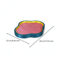 Quadrifoil-Shaped Tray Decorative Jewelry Tray Refined Jewelry Dish for Collectors