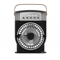 Humidification Function Desktop Humidifying Fan 180-Degree Rotation Desk Mist Fan Sleep Mode Home Appliance Washable