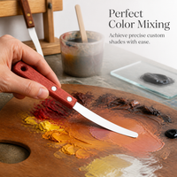 Stainless Steel Ink Mixing Spatula for Painting and Screen Printing
