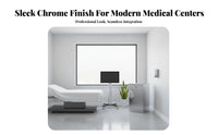 Stainless Steel Medical Cabinet Anti-Rust Pharmacy Medicine Cabinet Easy to Stainless Steel for Lab Technicians, Lab, Office, School