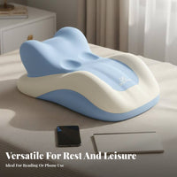 Multifunctional Face down Reading Pillow Breathable Material Face down Pillow Washable Cover for Lounging, Bed