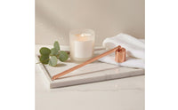 Stainless Steel Candle Snuffer Smokeless Flame Extinguishing Candle Flame Putter Long-Lasting and Heat Resistant Wick Snuffer Pivoting Head For