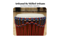 Handmade Goblet Drum Handmade Percussion Instrument Professional Grade Authentic Sound for Musicians, Music Enthusiasts, Beginners, Live Performances, Recording Studios, Outdoor Gathebands, Home Decoration