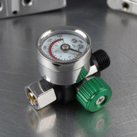 Pressure Gauge Bar  Psi Scale  Regulator Ribbed Knob Hardware Item