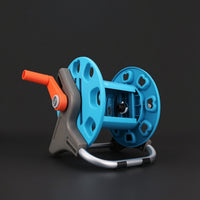 Manual Portable Hose Reel Cart Compact Hose Reel Cart with Handle Labor-Saving Adjustable for Gardeners
