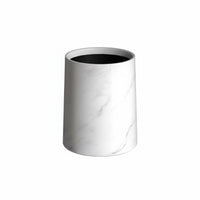 Large Capacity Wood Grain Trash Can Easy to Clean Double Layer Trash Bin Thickened Body Double-Layer Wastebasket Odor Blocking for Living Room, Kitchen, Bedroom, Office