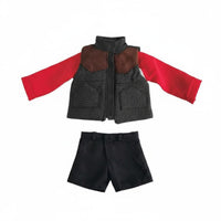 Trendy Design BJD Doll Clothing Set 25-30cm Doll Clothes Action Figure Outfit for Hobbyists