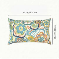 Waterproof Outdoor Chair Pillow Removable Cover Lounge Chair Cushion Securing Strap Chaise Lounge Cushion Concealed Zipper for Poolside, Porch, Beach