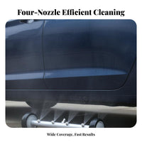 4000 PSI Compatible Pressure Washer Underbody Cleaner 2-in-1 Design Car Underbody Washer Twin Function for Under Vehicle, Driveway, Sidewalk