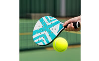 Beach Tennis Paddle Soft Grip Beach Tennis Racket Paddle with Carbon Fiber Face Non-Slip Carbon Fiber Racket Sweat-Resistant