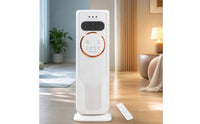 Year-Round Cool and Warm Air Fan Oscillating Column Fan with Distant Control Quiet Appliance Cooling for Light Sleepers, Renters, Bedroom, Living Room, Home Office