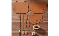 Easy to Assemble PU Leather Bag Kit Classic Design Craft Supply for Beginners