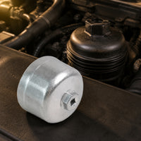 Cap Type Oil Filter Wrench Precision Fit Oil Filter Cap Wrench 3/8 Inch Drive