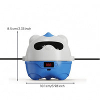 Electric Jump Rope Machine Compact Jump Rope Machine with Display Fitness Equipment Multi-User Adjustable Speed for Families