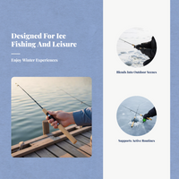 Ice Fishing Rod, Fiberglass, Attic Insulation