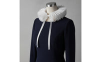 Ruffled Detachable Neck Ruff Theatrical Pleated Ruff for Cosplayers, Actors