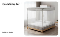 Instant Net Complimentary Standing Anti-Fall Bed Canopy Child-Safe Material