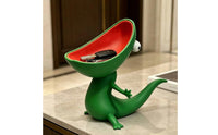 Lizard Soap Dish Fun Creature Design Desk Ornament Gift Idea for Bathroom