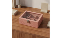 Bracelet Organizer with Pillows Removable Inserts Watch Storage Box Soft Watch Storage Box Dustproof Bracelet Display Case