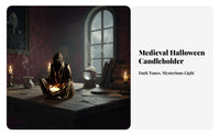 Themed Candlestick Set Creates Romantic Atmosphere for Fantasy Fans, Gift Givers