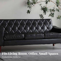 Nordic Influence 3-Seater rugged Settee Modern Design Multi-Piece Seating Group Minimalist look Sofa Designer Look for Small Apartment Dwellers, Interior Designers, Office Managers, Reception Area, Lounge