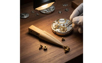 Delicate Precision Watch Repair Head Small Parts Wooden Tweezers Head for Clockwork Maintenance, Assembly Work