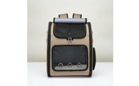Pet Carrier Backpack with Window Breathable Pet Carrier with Transparent Window Lightweight Cat Backpack for Commuting