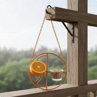 Hanging Bird Feeder Decorative Design Outdoor Feeding Product Gnaw Resistant