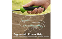 Weeding Tool with 4 Tines Handheld Hand Weeder Ergonomic for Garden, Homeowners