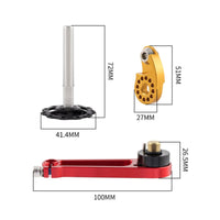 Long-Lasting Single Speed Chain Tensioner Lightweight Mountain Bike Chain Tensioner