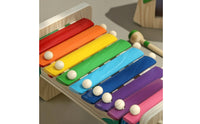 Hand-Eye Coordination Pounding Toy with Mallets Multifunction Pounding Bench Early Learning Hammering Toy with Mallets Multifunctional for Toddlers, Preschoolers, Playroom, Preschool