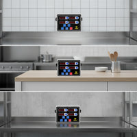 Industrial Timer with LED Display Commercial Electronic Kitchen Timer Easy-to-Read Compact for Restaurants