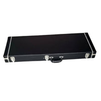 Square Electric Guitar Case Scratch Resistant Electric Guitar Hard Case Secure Latch Musical Instrument Gear for Travel