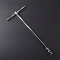 Straight-Bar Socket Wrench Swivel Head socket Wrench Flexible Tool for Mechanics, Handymen, Automotive Repair, Appliance Maintenance