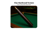 Hardwood Wood Cue Extension Multiple Brand Compatibility Ebony Wood Cue Extender Pool Stick Extension Rod Extended Reach