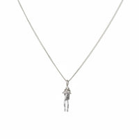 Necklace with Child Pendant Delicate Necklace with Pendant Dainty Jewelry for Parents