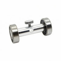 Knurled Thumb Screw Watchmaker Screwdriver Fixture Side Hole Screwdriver Shank Clamp Cylindrical Body Watchmaker Vise Metal for Watchmakers