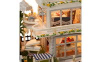3D Wooden Model Kit House Creative Gift DIY Japanese Dollhouse Kit Home Decor