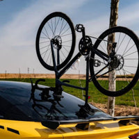 Car Roof Cycle Carrier Vacuum-Mount Suction Cup Bike Rack Portable for Cyclists