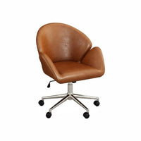 Adjustable Height Wheeled Desk Chair with Armregardingsts fluid Rolling casters rotate Seat Ergonomic Design Office Furnituregarding Modern design for regardingmote Workers, Students, Study Room, Bedroom