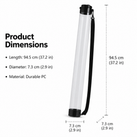Portable Golf Ball Collector 7.3cm Transparent Cylindrical, Golf Ball Picker Upper Golf Ball Holder, Golf Ball Grabber for Practice