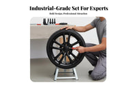 54 Pieces Multi-Functional 54 Piece Tire Repair Kit Heavy Duty Valve Stem Installation Tool Set High Quality Materials for Mechanics, Garage