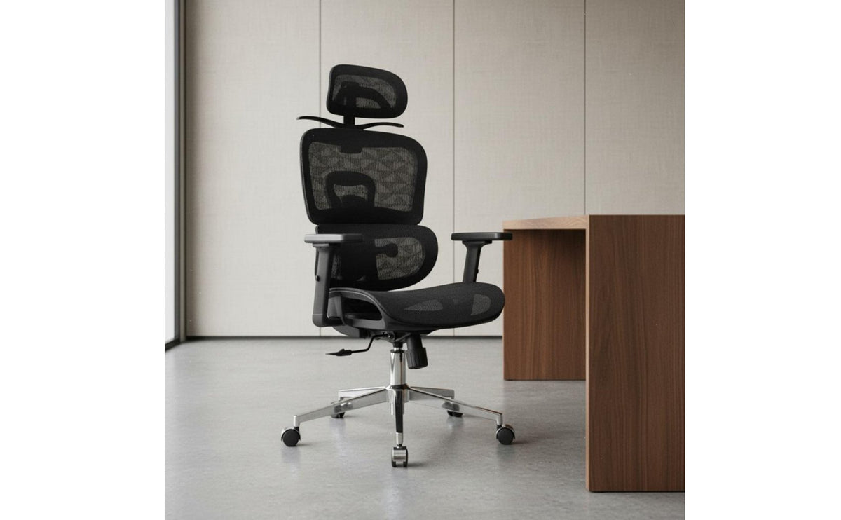 Ergonomic Office Chair Reclining Backrest High Rear Mesh Chair for Users